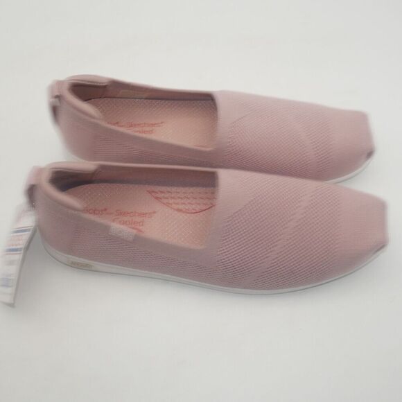 NEW BOBS SKECHERS Plush Arch Fit Slip On Shoes Women's 10 Pink Mauve - Picture 8 of 10